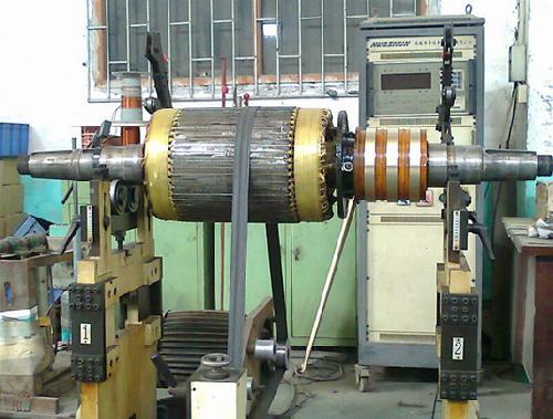 孟津辊轴动平衡校验